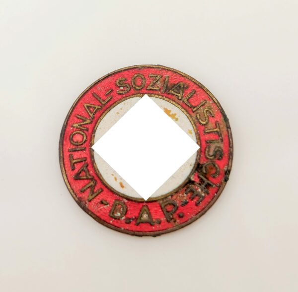 Mitgliedsabzeichen der NSDAP – Parteiabzeichen – RZM – Hersteller 14 – Bodenfund