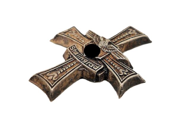 Stalingradkreuz - Auflage Schulterklappe des 134. Infanterie Regiment - Hoch- und Deutschmeister - Stalingrad – Bild 2