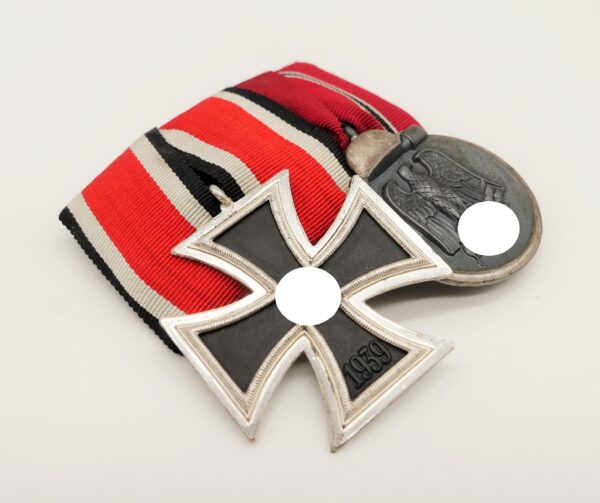 2er Ordensspange - Eisernes Kreuz 2. Klasse 1939 - Medaille zur Winterschlacht im Osten