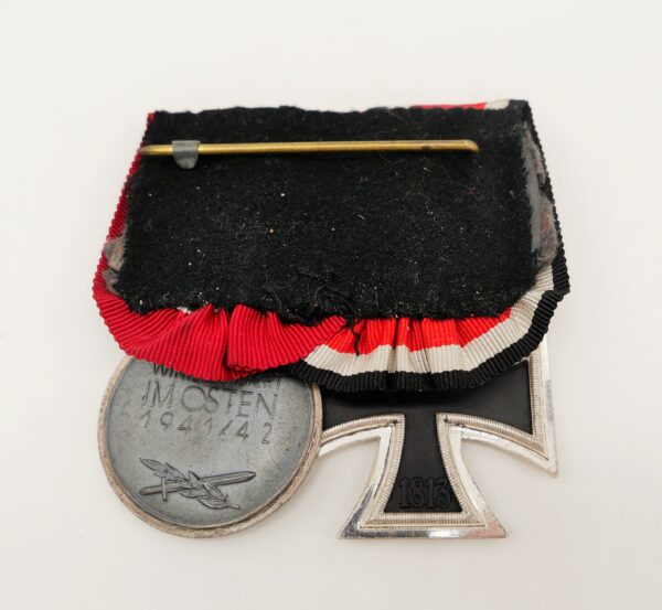 2er Ordensspange - Eisernes Kreuz 2. Klasse 1939 - Medaille zur Winterschlacht im Osten – Bild 3