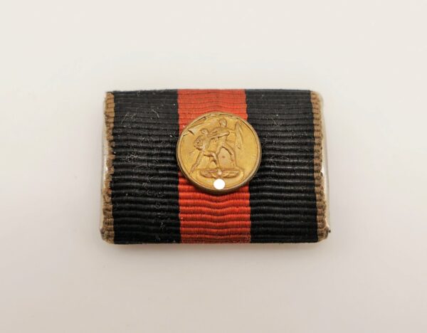 Feldspange - Medaille zur Erinnerung an den 1. Oktober 1938 (Sudetenland-Medaille) - Mit Auflage – Bild 2
