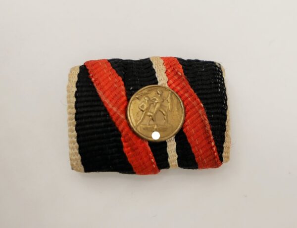 Feldspange – Medaille zur Erinnerung an den 1. Oktober 1938 (Sudetenland-Medaille) – Mit Auflage – Bild 2