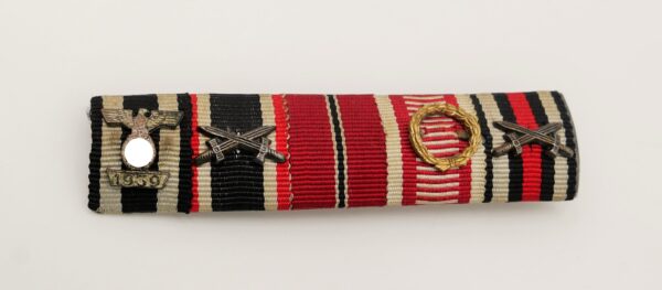 5er Feldspange – EK Band mit Auflage der Wiederholungsspange – Österreich Militär Verdienstkreuz 3. Klasse mit Kriegsdekoration – Bild 2