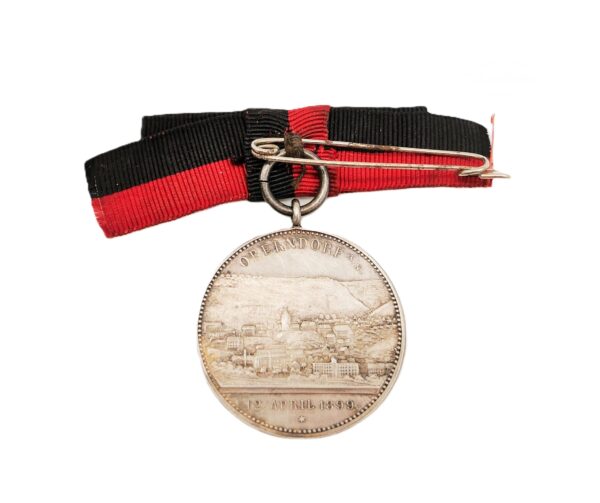 Medaille - Oberndorf am Neckar - Besuch des Königspaares am 12.04.1899 – Bild 3