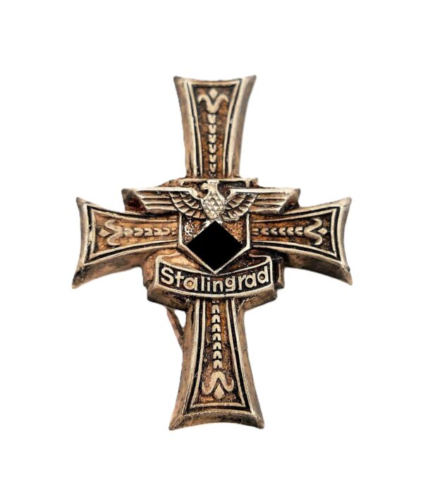 Stalingradkreuz - Auflage Schulterklappe des 134. Infanterie Regiment - Hoch- und Deutschmeister - Stalingrad