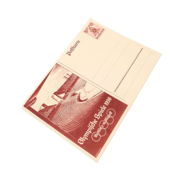 Postkarte - Olympische Spiele 1936 - Berlin 1.-16. August 1936 - Motiv des Künstlers Georg Fritz - Olympia