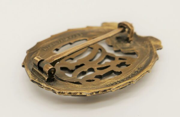 DRL Sportabzeichen Bronze – Hersteller Wernstein, Jena – D.R.G.M. 35269 – Bild 4