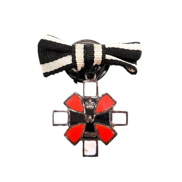 Patriotische 21 mm Miniatur - Eisernes Kreuz 1914 - Fürs Knopfloch - EK