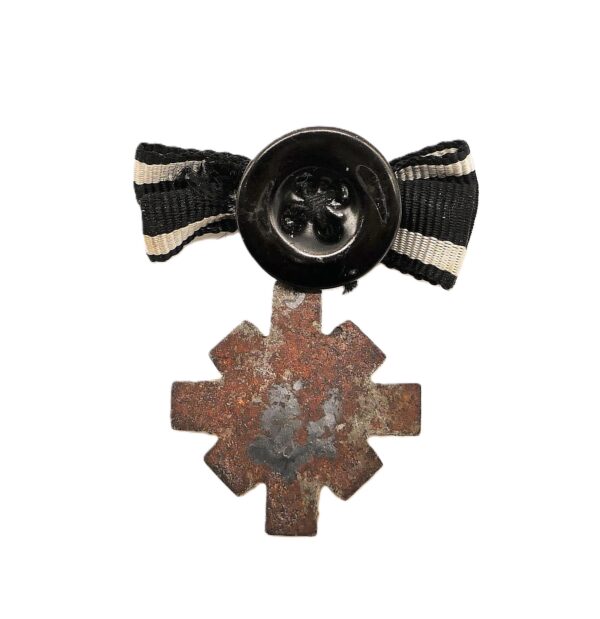 Patriotische 21 mm Miniatur - Eisernes Kreuz 1914 - Fürs Knopfloch - EK – Bild 2