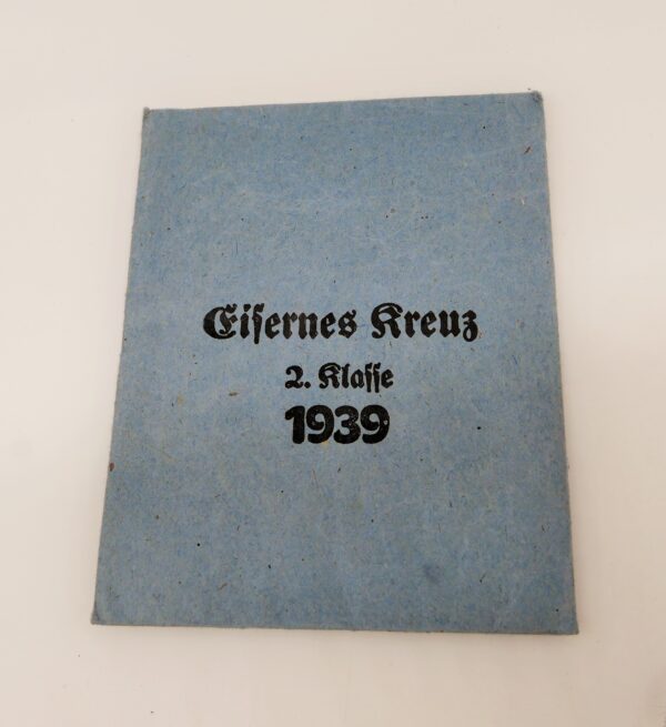Eisernes Kreuz 2. Klasse 1939 - Hersteller 4 (Steinhauer & Lück, Lüdenscheid) - Mit Verleihungstüte – Bild 6