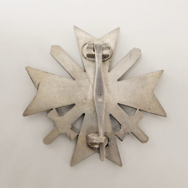 Kriegsverdienstkreuz 1. Klasse mit Schwerter - Hersteller L/15 (Otto Schickle, Pforzheim) - KVK – Bild 2