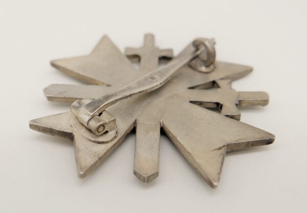 Kriegsverdienstkreuz 1. Klasse mit Schwerter - Hersteller L/15 (Otto Schickle, Pforzheim) - KVK – Bild 4