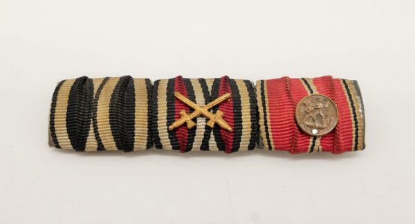 Feldspange - EK - FEK - Anschlußmedaille Österreich – Medaille zur Erinnerung an den 13. März 1938 mit Auflage - Bandspange – Bild 2