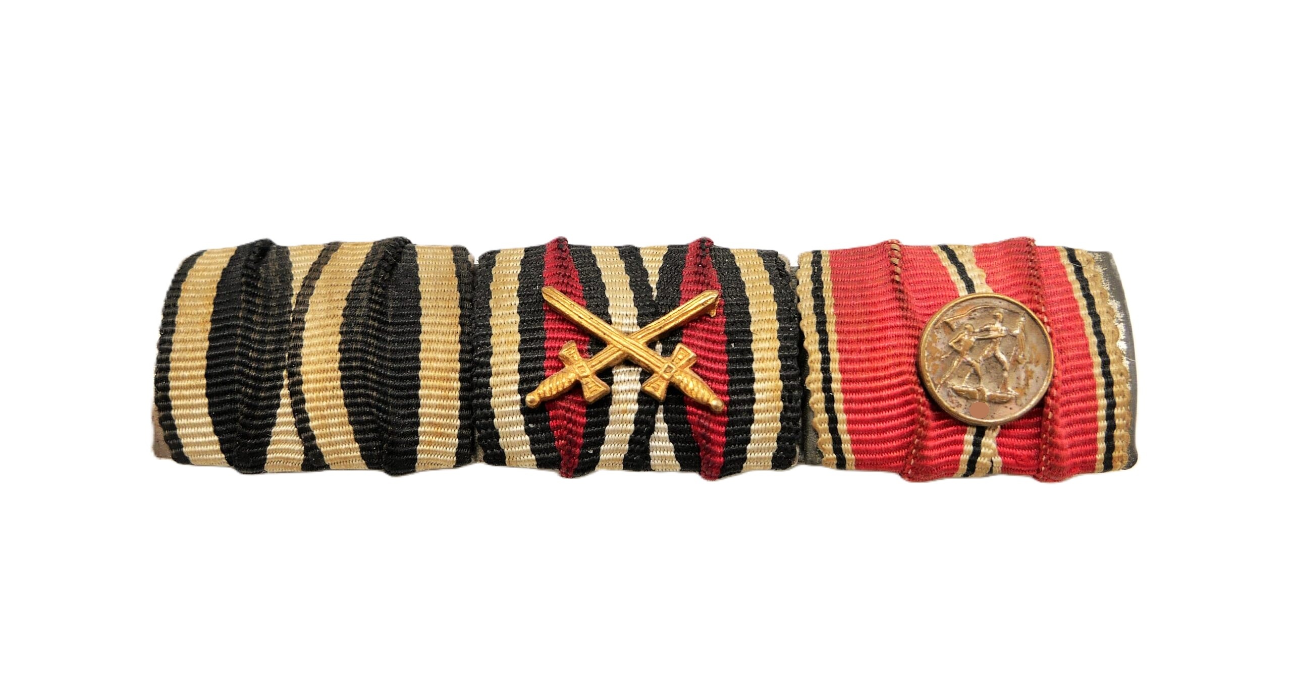 Feldspange - EK - FEK - Anschlußmedaille Österreich – Medaille zur Erinnerung an den 13. März 1938 mit Auflage - Bandspange – Bild 2