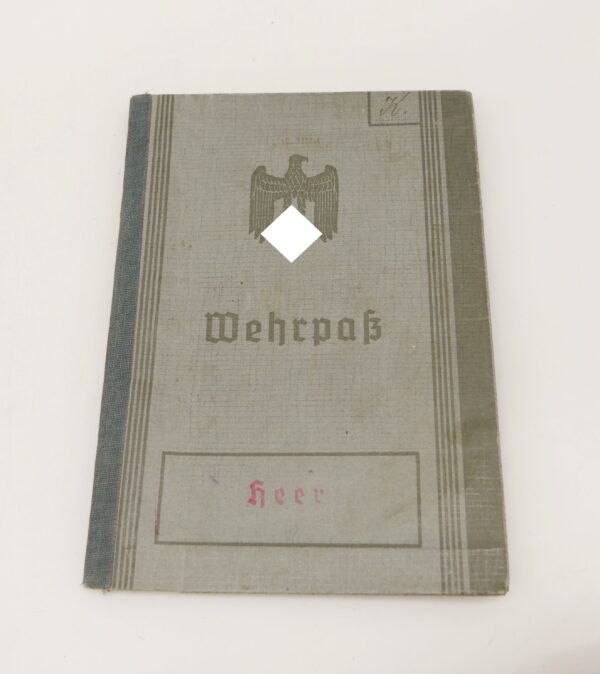 Wehrpass eines gelernten Landwirts - Nürnberg