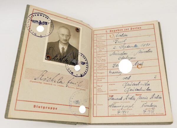 Wehrpass - Augsburg – Bild 3
