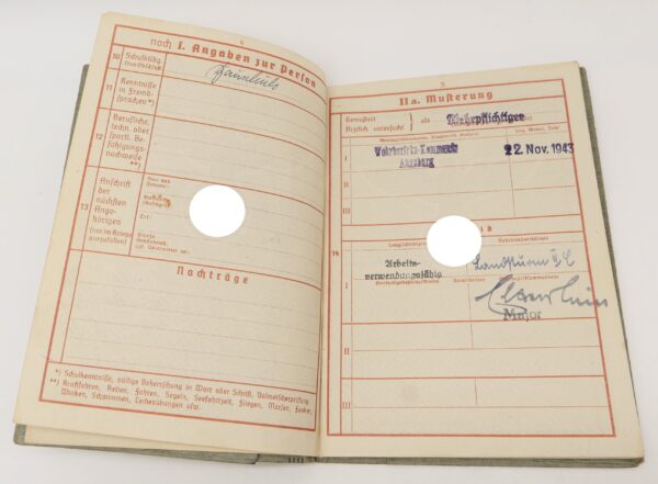 Wehrpass - Augsburg – Bild 4