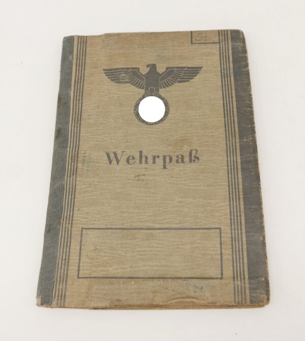 Wehrpass - RAD mit Kampfeinsatz - Aschaffenburg