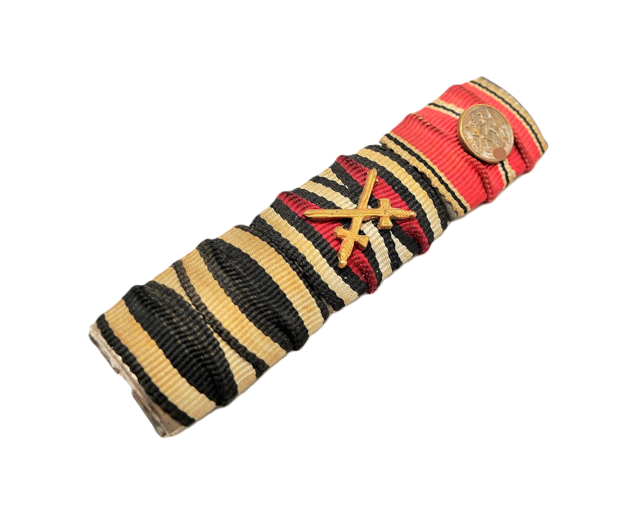 Feldspange - EK - FEK - Anschlußmedaille Österreich – Medaille zur Erinnerung an den 13. März 1938 mit Auflage - Bandspange