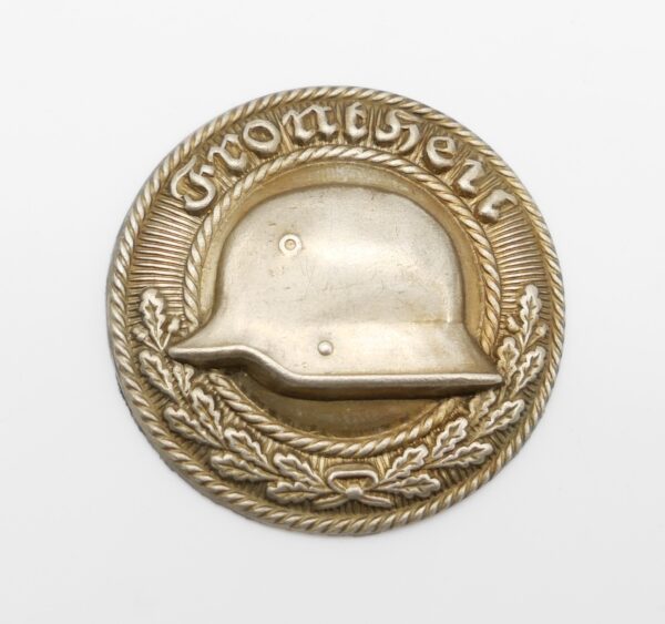 Auflage - Front heil mit Stahlhelm - Stahlhelmbund
