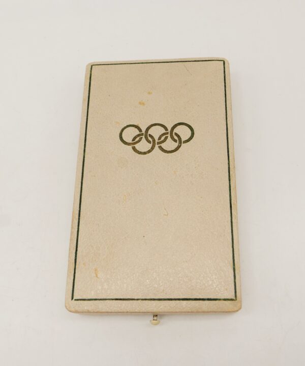 Etui/Verleihungsetui - Deutsche Olympia-Erinnerungsmedaille 1936