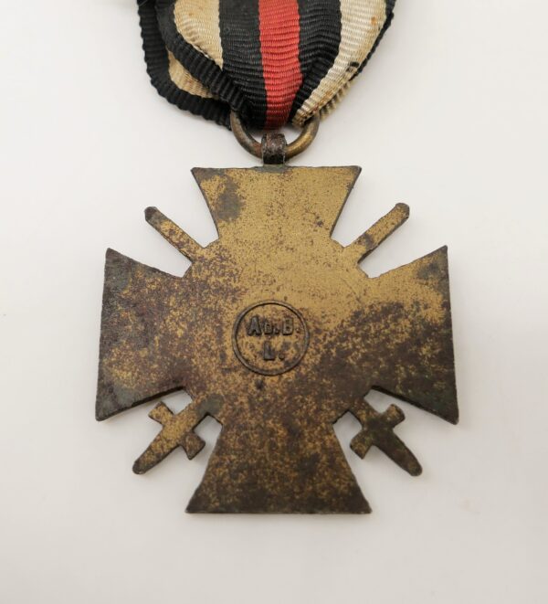 Ehrenkreuz für Frontkämpfer - Hersteller Ad.B.L. (Adolf Baumeister, Lüdenscheid) – Bild 3