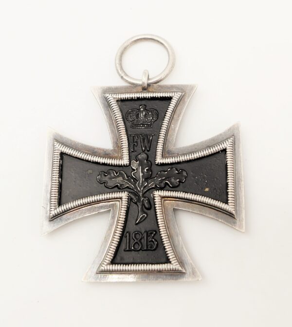 Eisernes Kreuz 2. Klasse 1914 - Nicht magnetische, einteilige Variante des Herstellers Otto Schickle, Pforzheim - EK – Bild 2