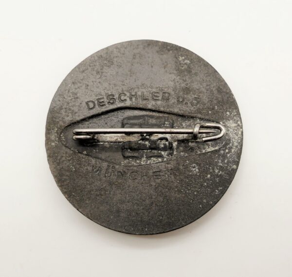 Abzeichen - 1. Mai 1937 - Tag der Arbeit - Hersteller Deschler u. Sohn, München – Bild 2