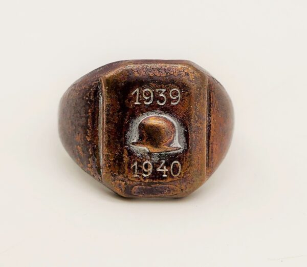 Ring mit Stahlhelm - 1939-1940 – Bild 2
