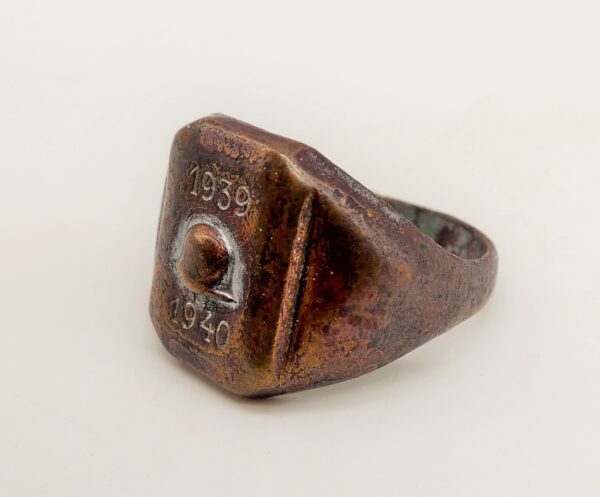 Ring mit Stahlhelm - 1939-1940 – Bild 3