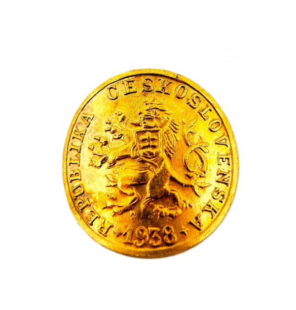 Auflage für einen Reservistenring - Zur Erinnerung an den Einmarsch in die Tschechoslowakei 1938 - Ring