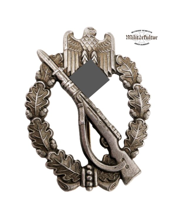 Infanterie Sturmabzeichen Silber - Hersteller L/56 (Funcke & Brüninghaus) - ISA