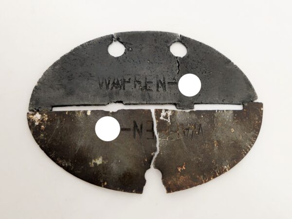 Erkennungsmarke Waffen SS-Hauptamt - EKM – Dogs Tag – Bodenfund – Bild 4