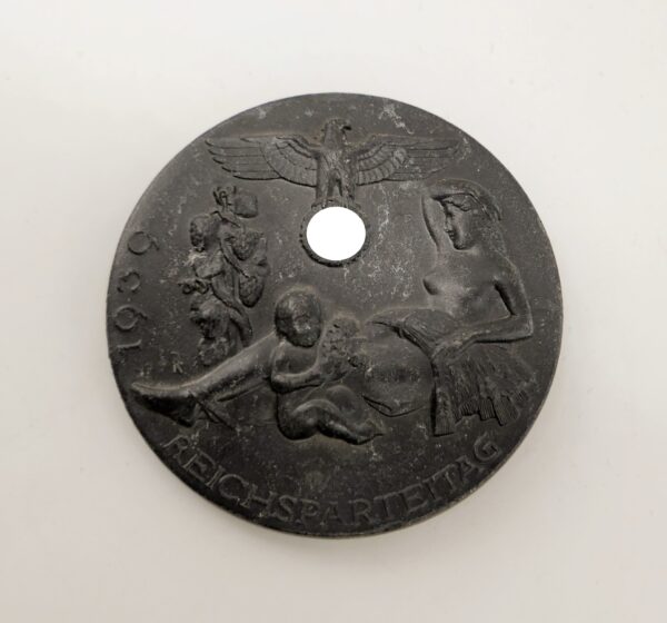 Abzeichen – Reichsparteitag 1939 - RZM M9/162 – Hersteller Ziemer u. Söhne, Oberstein