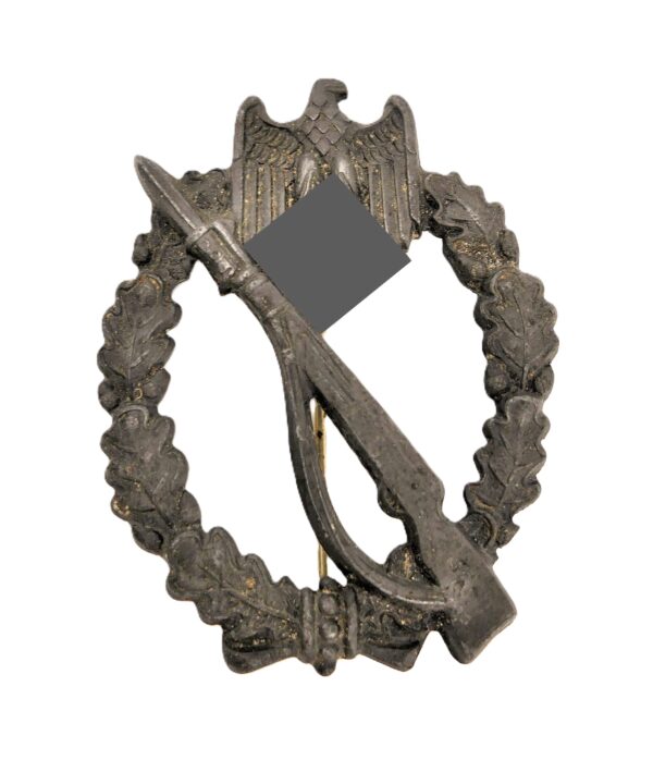 Infanterie Sturmabzeichen Silber – Ernst L. Müller, Pforzheim - ISA