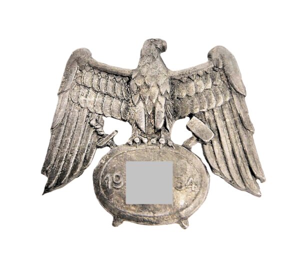 Abzeichen - Werkschutz 1934 - Adler mit Hammer und Schwert