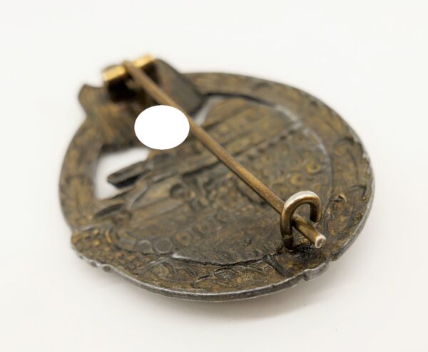 Panzerkampfabzeichen Bronze - Hohlprägung - Hersteller A (Assmann & Söhne, Lüdenscheid) – Bild 4