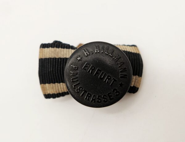 Knopflochminiatur zum Eisernes Kreuz 2. Klasse 1914 - Mit der Auflage zur Wiederholungsspange – Bild 2