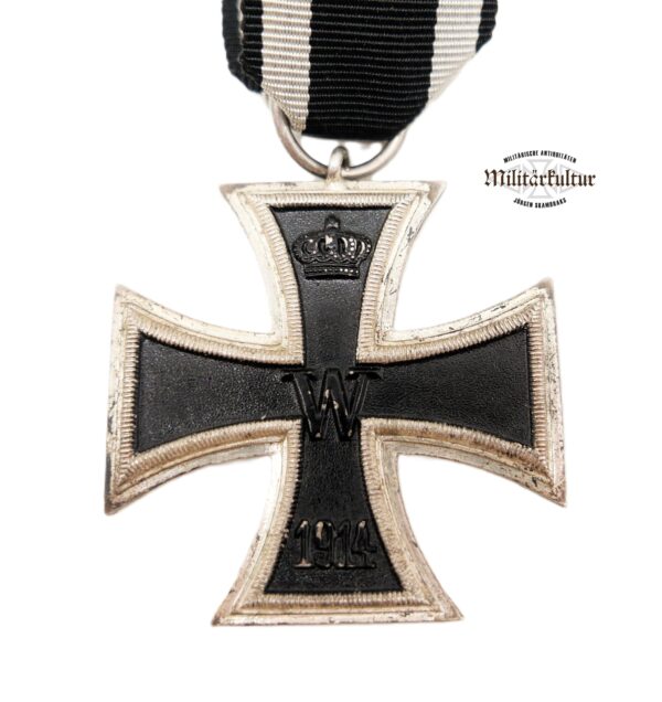 Eisernes Kreuz 2. Klasse 1914 – Nicht magnetische, einteilige Variante des Herstellers Otto Schickle, Pforzheim