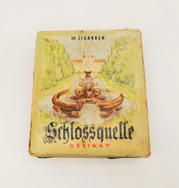 Schlossquelle Delikat - Zigarren Packung für 10 Stück - Schachtel – Bild 2