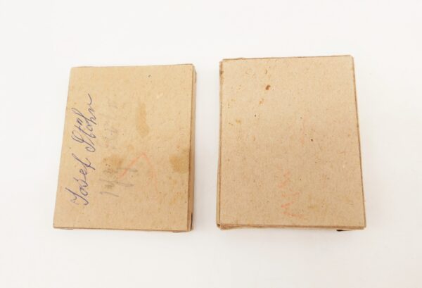 Infanterie Sturmabzeichen Silber - Hersteller S. H. u. Co. - Verleihungsschachtel mit Firmenstempel von Sohni Heubach & Co. – Bild 9