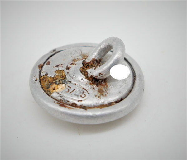 Frackknopf der SS - Durchmesser 17 mm - Bodenfund – Knopf für den Frack – Bild 3