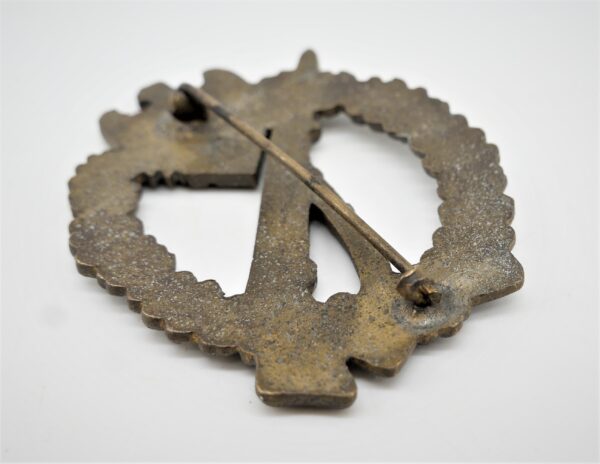 Infanterie Sturmabzeichen Bronze – Hersteller AS im Dreieck - ISA – Bild 4
