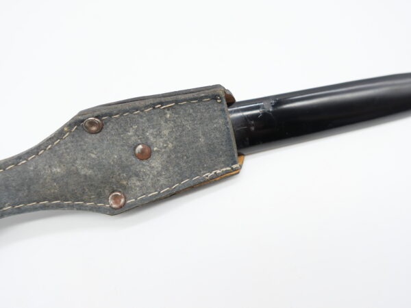 Ausgehseitengewehr (ASG) K98 der Wehrmacht - Komplett mit Lack-Koppelschuh - Hersteller C. Gustav Spitzer, Solingen - Top Zustand - Bajonett – Bild 11