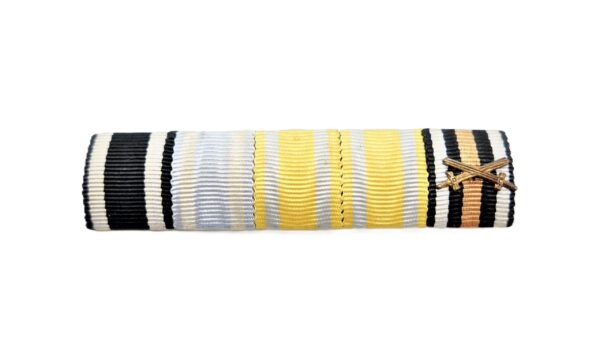 Feldspange - Eisernes Kreuz 2. Klasse 1914 - Sachsen - Ehrenkreuz für Frontkämpfer - EK - Bandspange – Bild 2