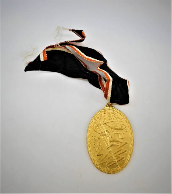 Kriegerbund Kyffhäuser – Weltkriegsmedaille 1914-1918 – Blank die Wehr – Bild 2