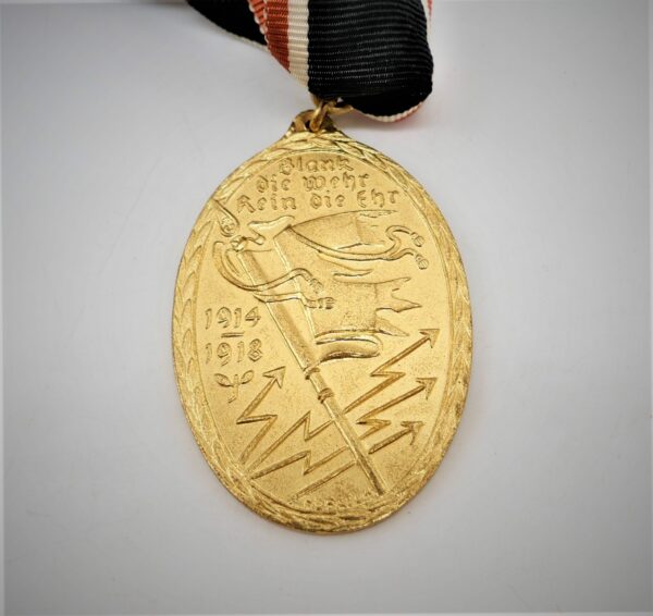 Kriegerbund Kyffhäuser – Weltkriegsmedaille 1914-1918 – Blank die Wehr