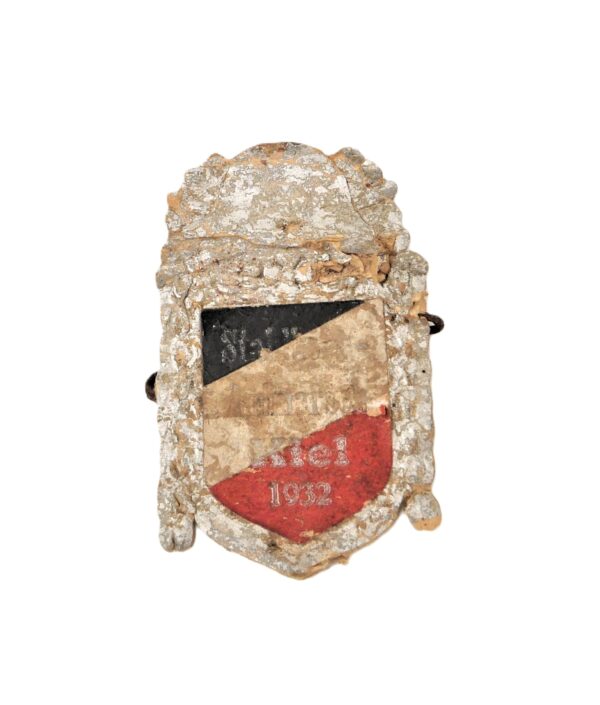Abzeichen aus Pappe - Stahlhelmbund - Stahlhelm Aufmarsch Kiel 1932 - SHB