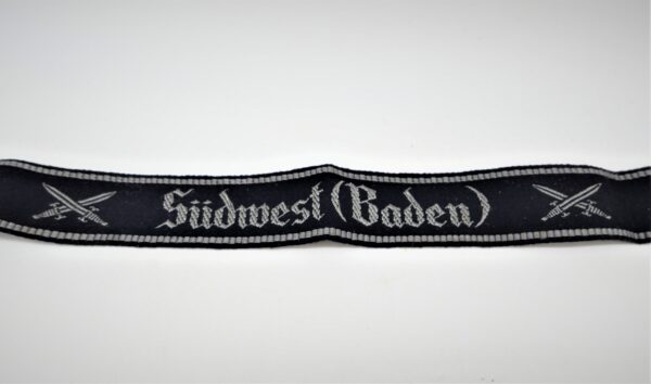 Ärmelband - Deutscher Reichskriegerbund Kyffhäuser - Südwest (Baden) – Bild 2
