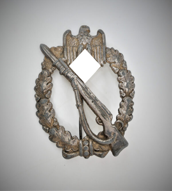 Infanterie Sturmabzeichen Silber - ISA - Rudolf Karneth, Gablonz